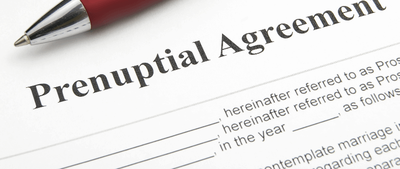 prenuptial agreement